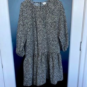 Oversized floral dress H&M